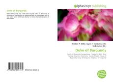 Duke of Burgundy kitap kapağı