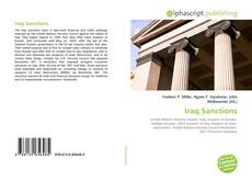 Iraq Sanctions kitap kapağı