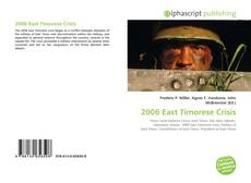 2006 East Timorese Crisis kitap kapağı
