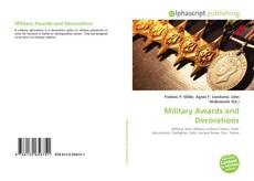 Capa do livro de Military Awards and Decorations 