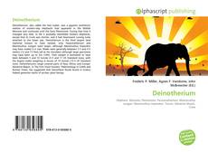 Deinotherium kitap kapağı