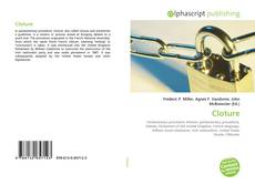 Capa do livro de Cloture 