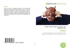 Bookcover of Kroni