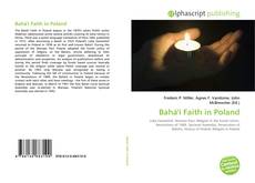 Bookcover of Bahá'í Faith in Poland