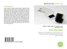 Capa do livro de Film Recorder 