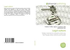 Bookcover of Legal culture