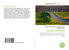 Bookcover of Duchy of Brittany