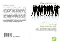 Bookcover of Characters of Glee