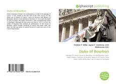 Capa do livro de Duke of Bourbon 