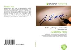 Bookcover of Matthew Paris