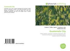 Bookcover of Guatemala City