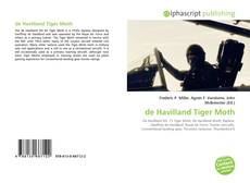 Bookcover of de Havilland Tiger Moth