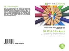 Buchcover von CIE 1931 Color Space