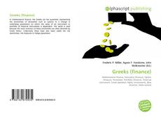 Buchcover von Greeks (finance)