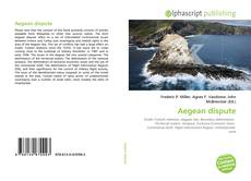 Borítókép a  Aegean dispute - hoz