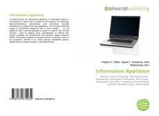 Borítókép a  Information Appliance - hoz