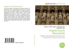 Buchcover von English Church Monuments