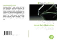 Buchcover von Liquid-liquid Extraction