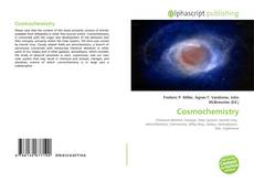 Cosmochemistry kitap kapağı