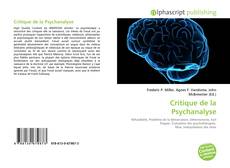 Critique de la Psychanalyse kitap kapağı