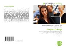 Buchcover von Kenyon College