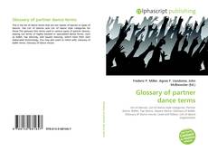 Glossary of partner dance terms kitap kapağı