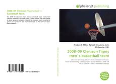 Bookcover of 2008–09 Clemson Tigers men´s basketball team