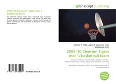 Bookcover of 2009–10 Clemson Tigers men´s basketball team