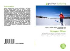 Buchcover von Malcolm Milne