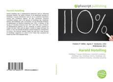 Bookcover of Harold Hotelling