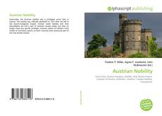 Bookcover of Austrian Nobility