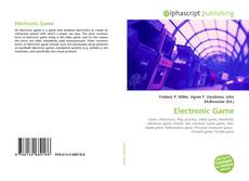 Bookcover of Electronic Game