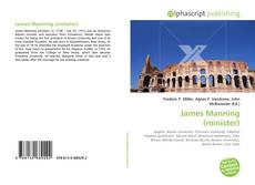 Bookcover of James Manning (minister)