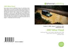 Portada del libro de 2007 Bihar Flood