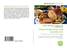 Buchcover von Federal Food, Drug, and Cosmetic Act