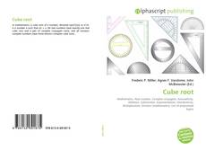 Bookcover of Cube root