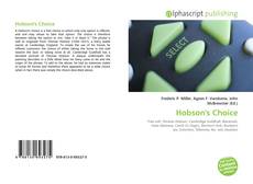 Hobson's Choice的封面