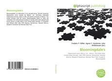 Couverture de Bloomingdale's