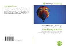 Couverture de First Flying Machine