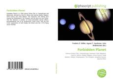 Forbidden Planet kitap kapağı