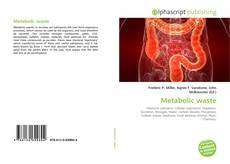 Couverture de Metabolic waste