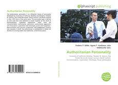 Couverture de Authoritarian Personality