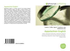 Couverture de Appalachian English