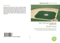 Couverture de David Cone