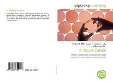 Couverture de F. Albert Cotton
