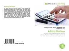 Adding Machine的封面