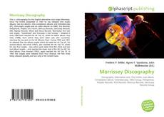 Morrissey Discography的封面