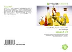 Buchcover von Cajuput Oil