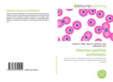 Buchcover von Electron–positron annihilation