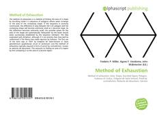 Buchcover von Method of Exhaustion